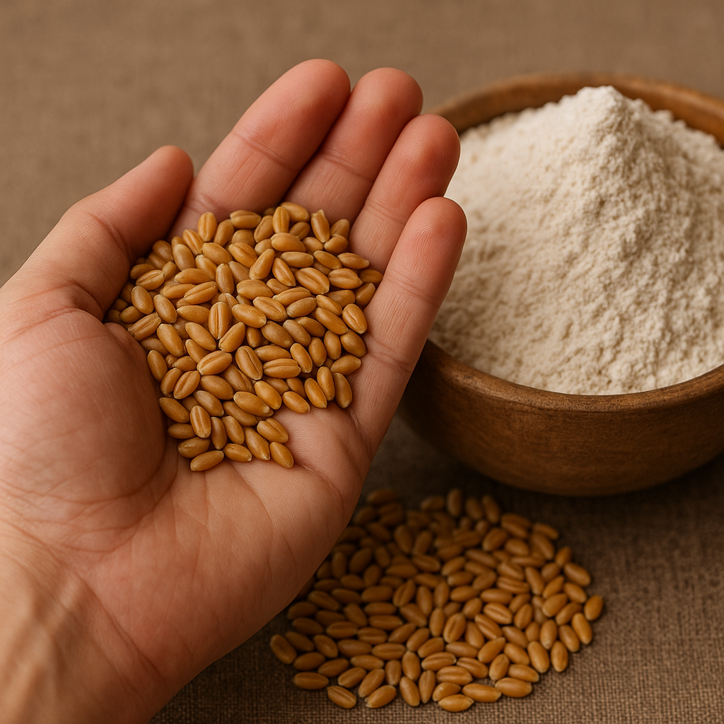 Whole wheat sharbati flour- 5KG