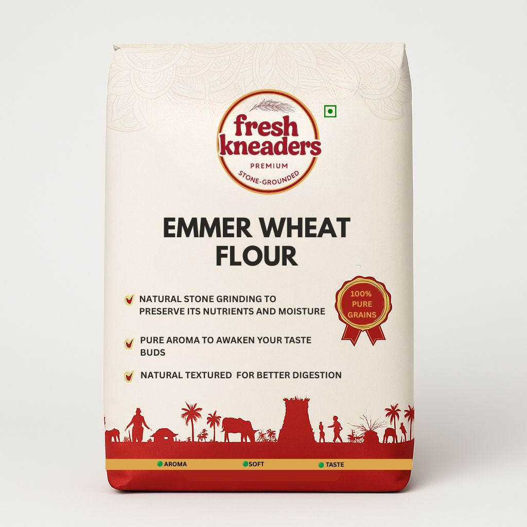 Emmer wheat flour