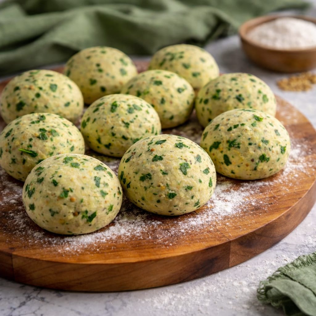 whole wheat methi dough balls